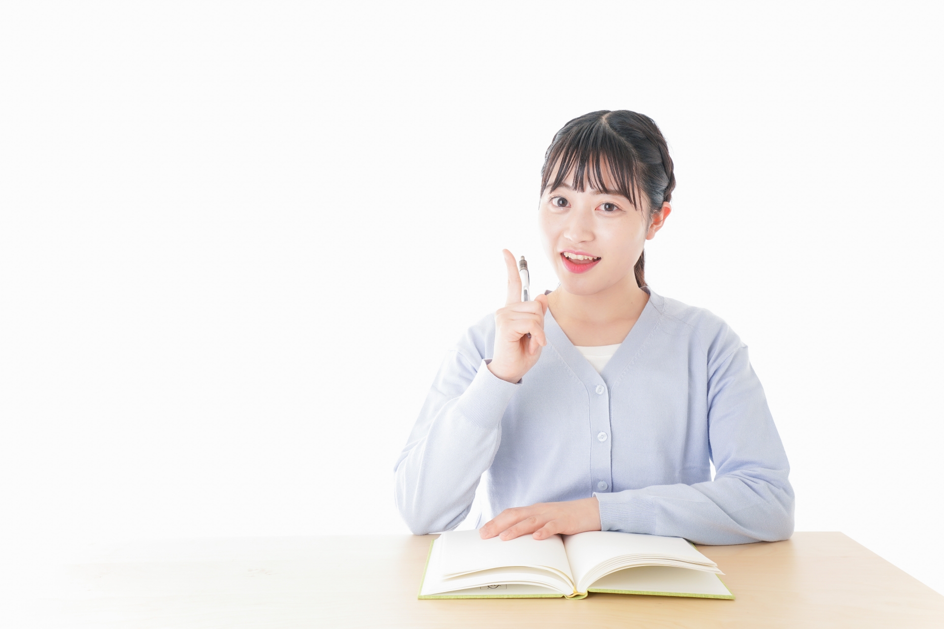 悩む若い女子学生