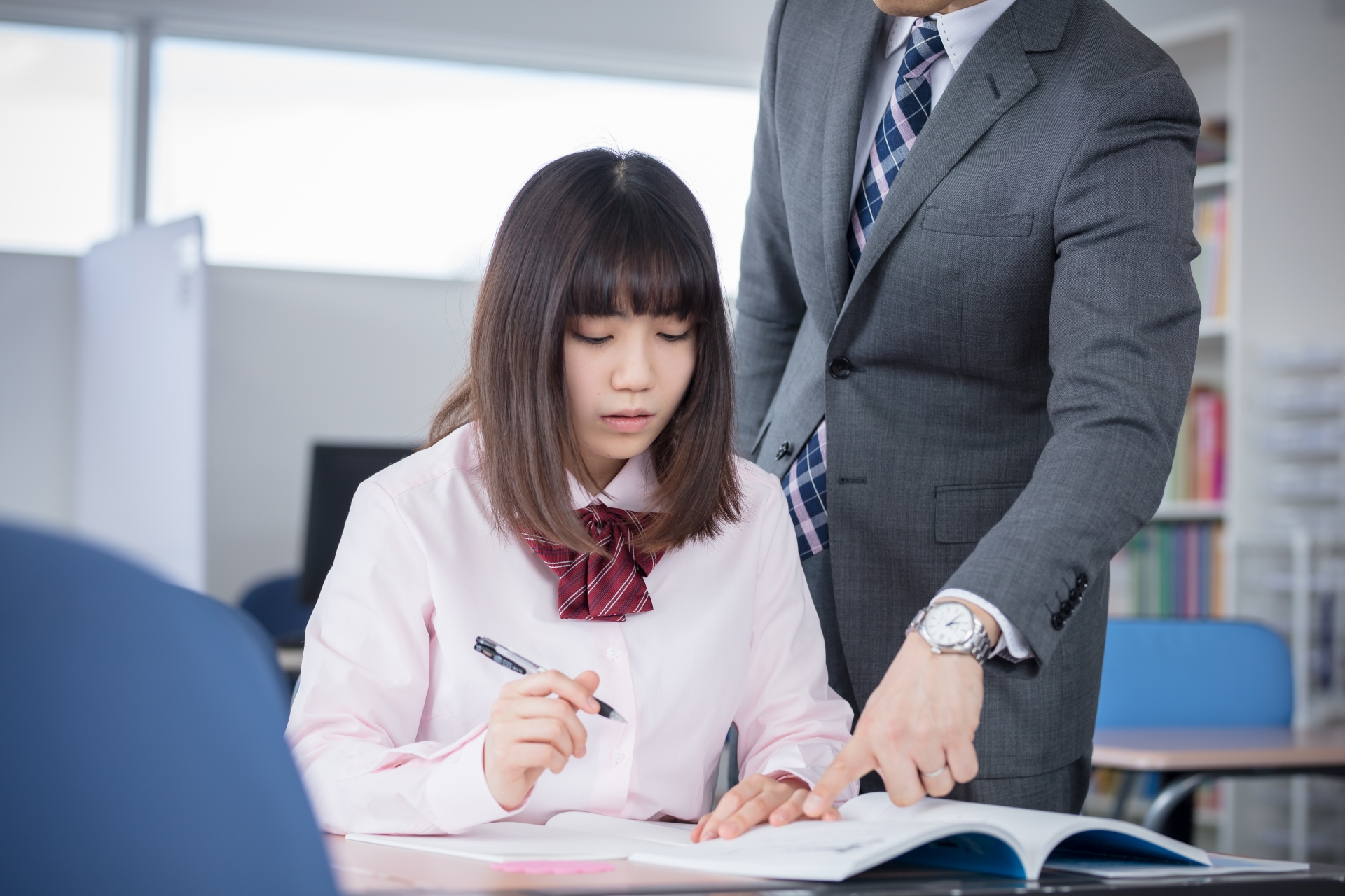 指導される学生