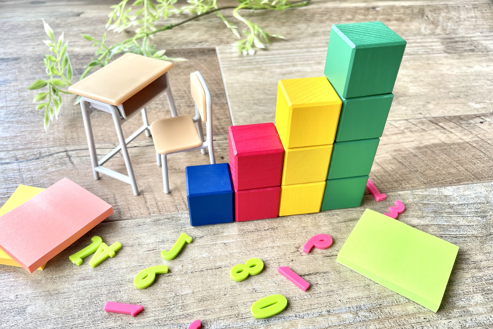 毎日の勉強の積み重ねイメージ