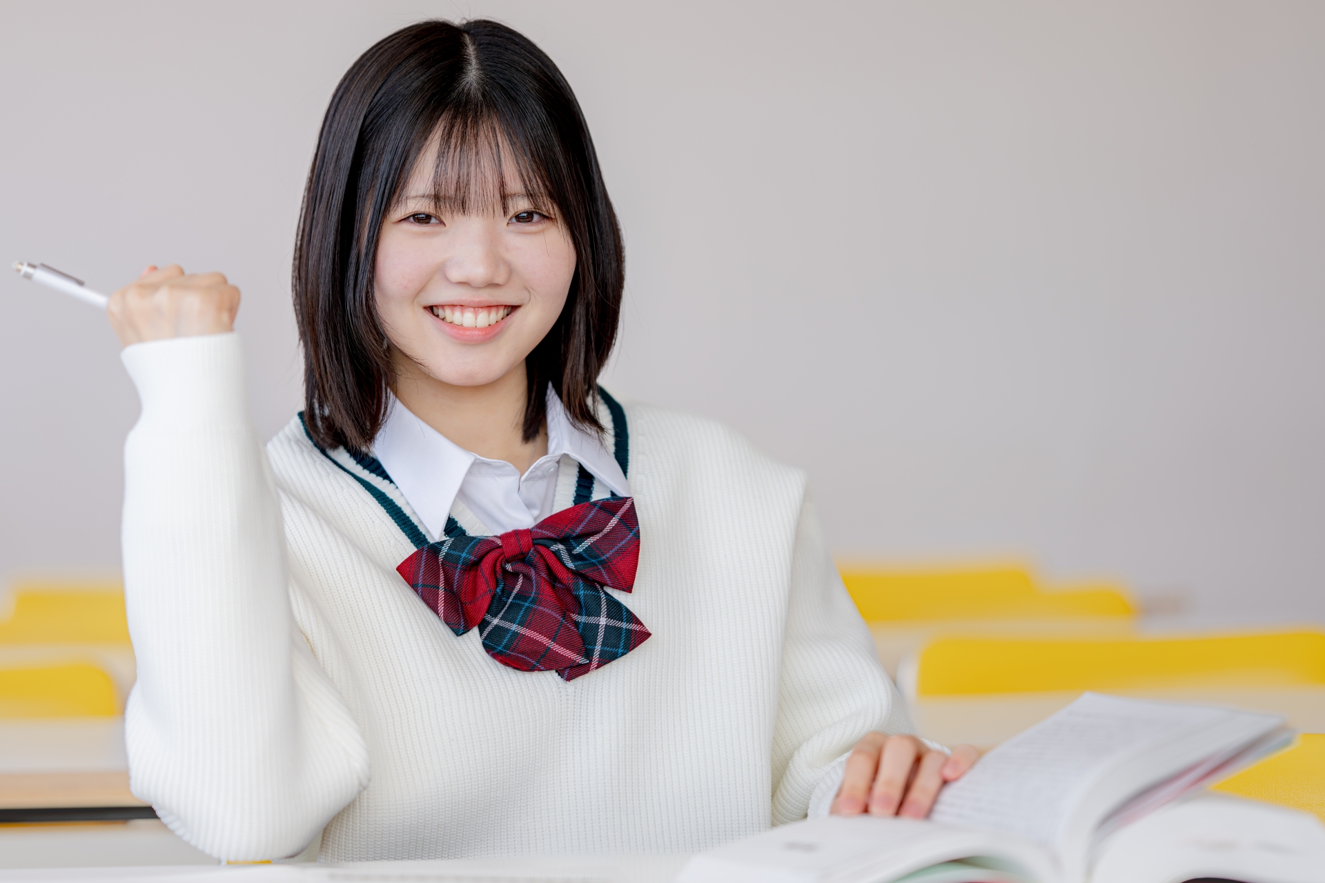 やる気溢れる学生