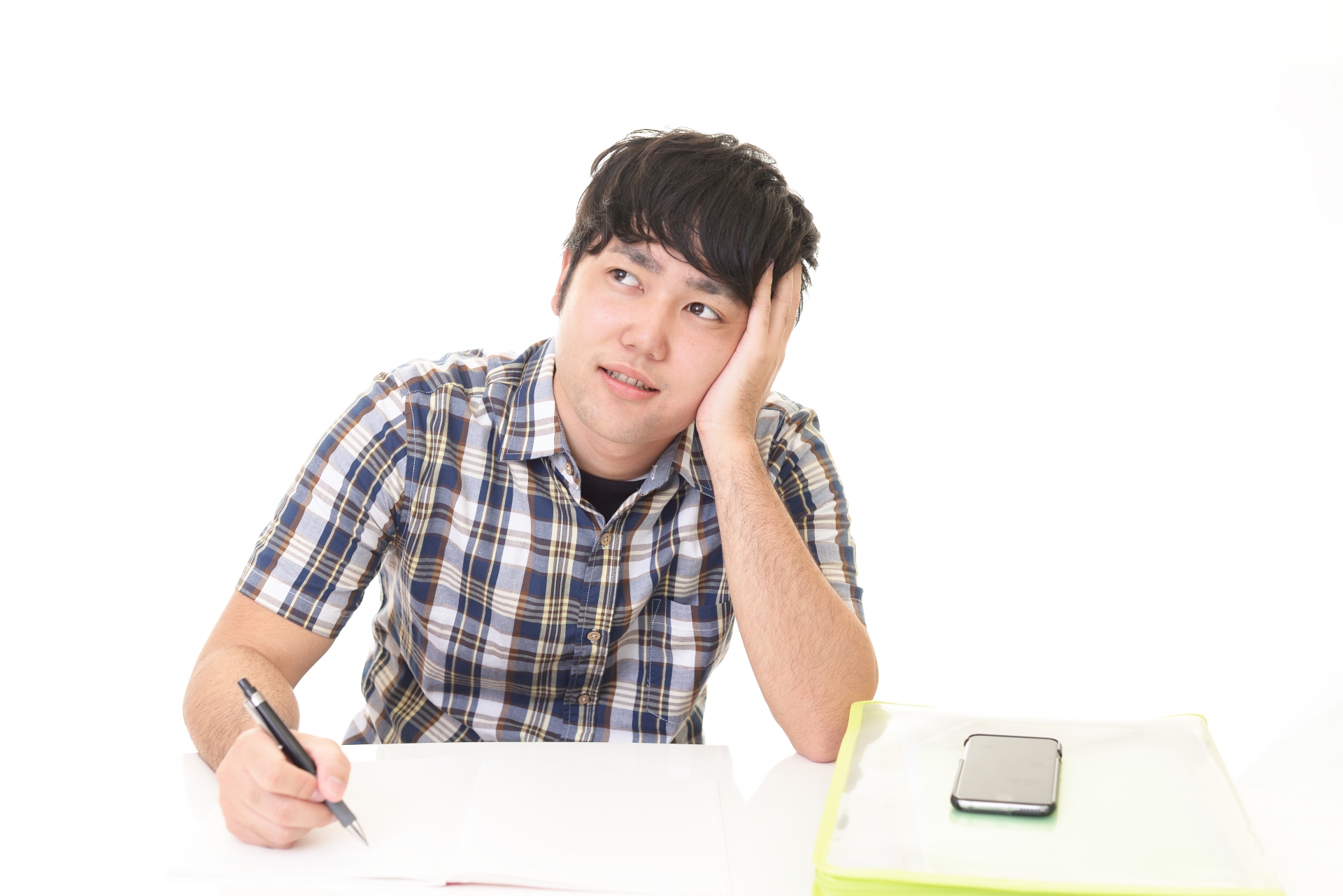 考える男性
