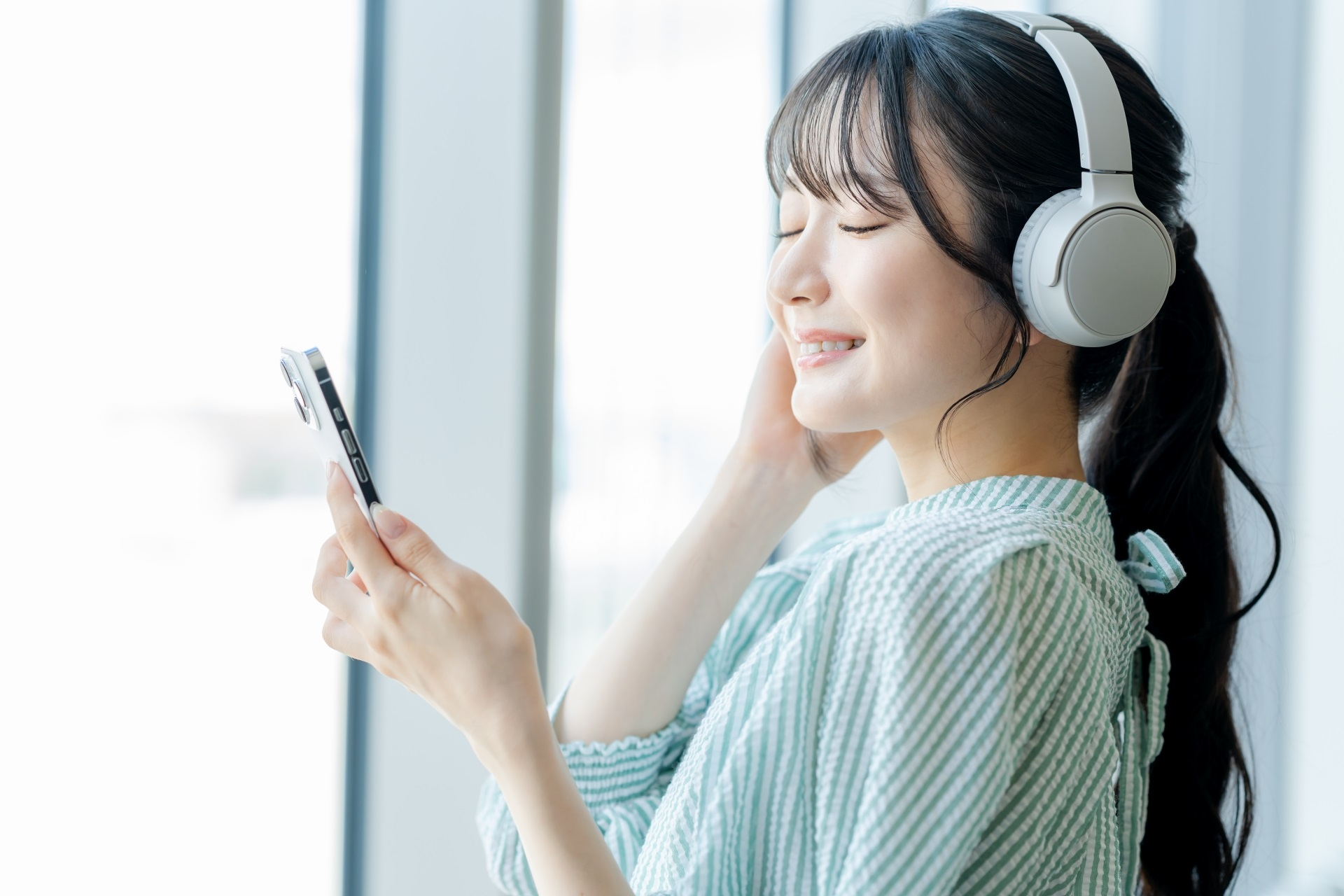 音楽を聴く