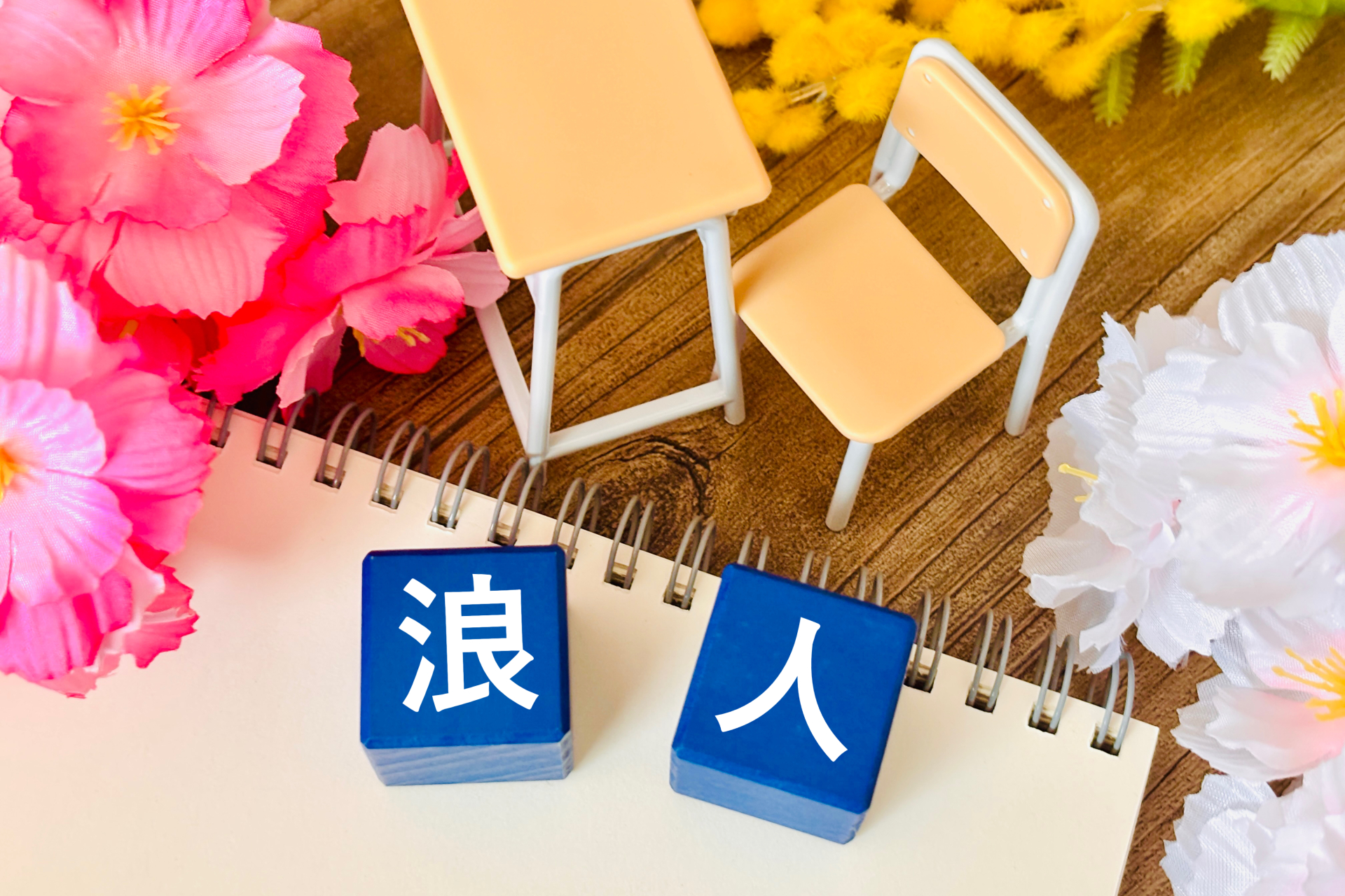 春から浪人するイメージ