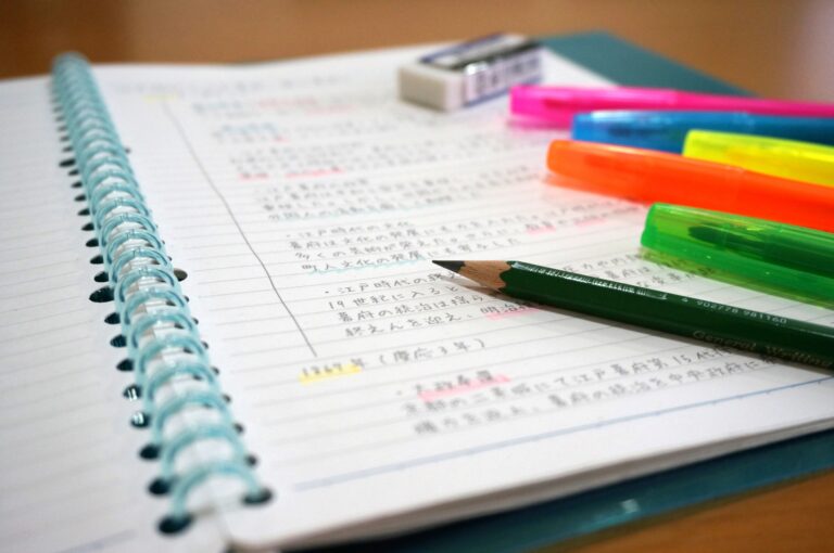 ルーズリーフを使った勉強法を解説！ノートにはない特徴を活かした活用法